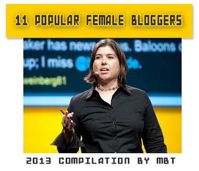 Popular Female bloggers
