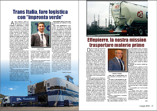 MAGGIO 2018 PAG 30 - Trans Italia, fare logistica con “impronta verde”