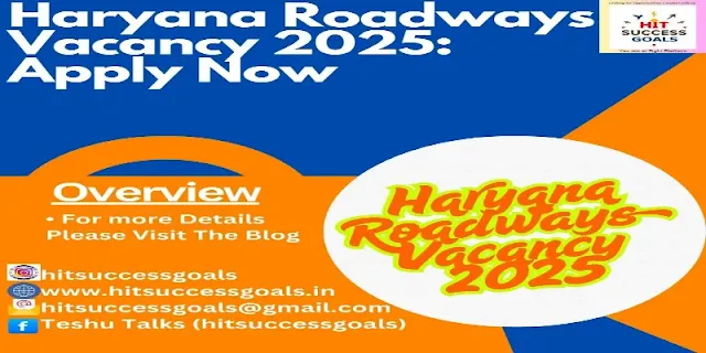 Kaithal Roadways Vacancy 2025: Apply Now