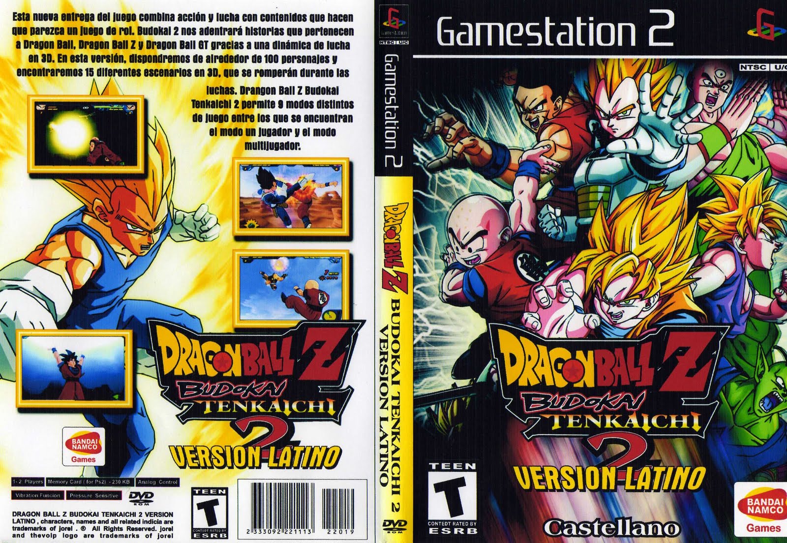 Aplicaciones y Juegos: Dragon Ball Z Budokai Tenkaichi 2