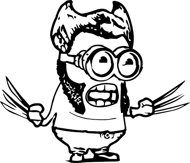 Printable Minion Coloring Pages Auromas