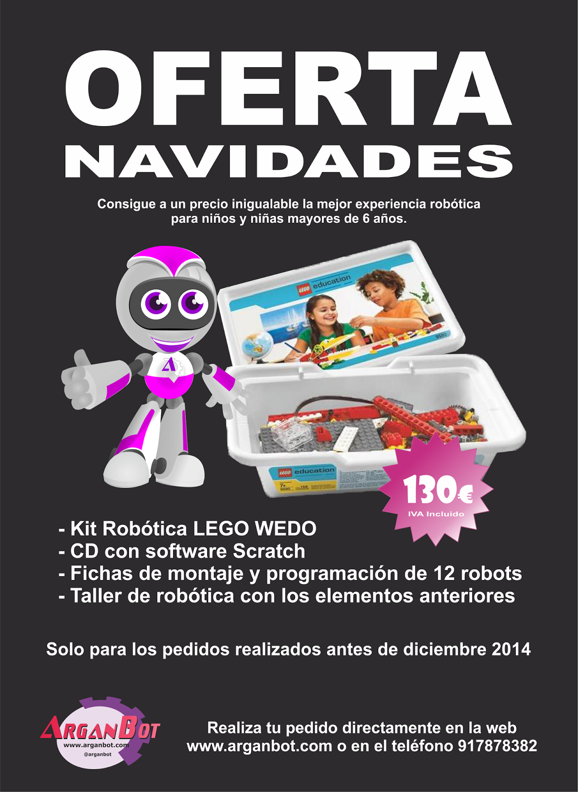  Pack Lego Wedo Oferta Navidad 2014