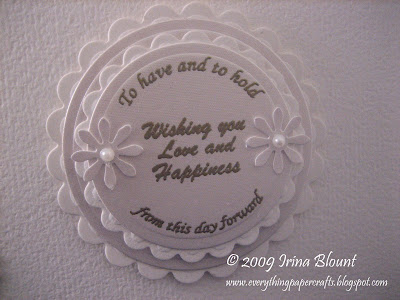 Wedding  on Everything Paper Crafts  Wedding Dress Card