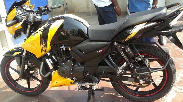Bike Chronicles Of India 12 Tvs Apache Rtr 160 First Ever Photos