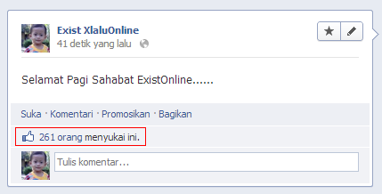 cara mendapatkan banyak like di facebook