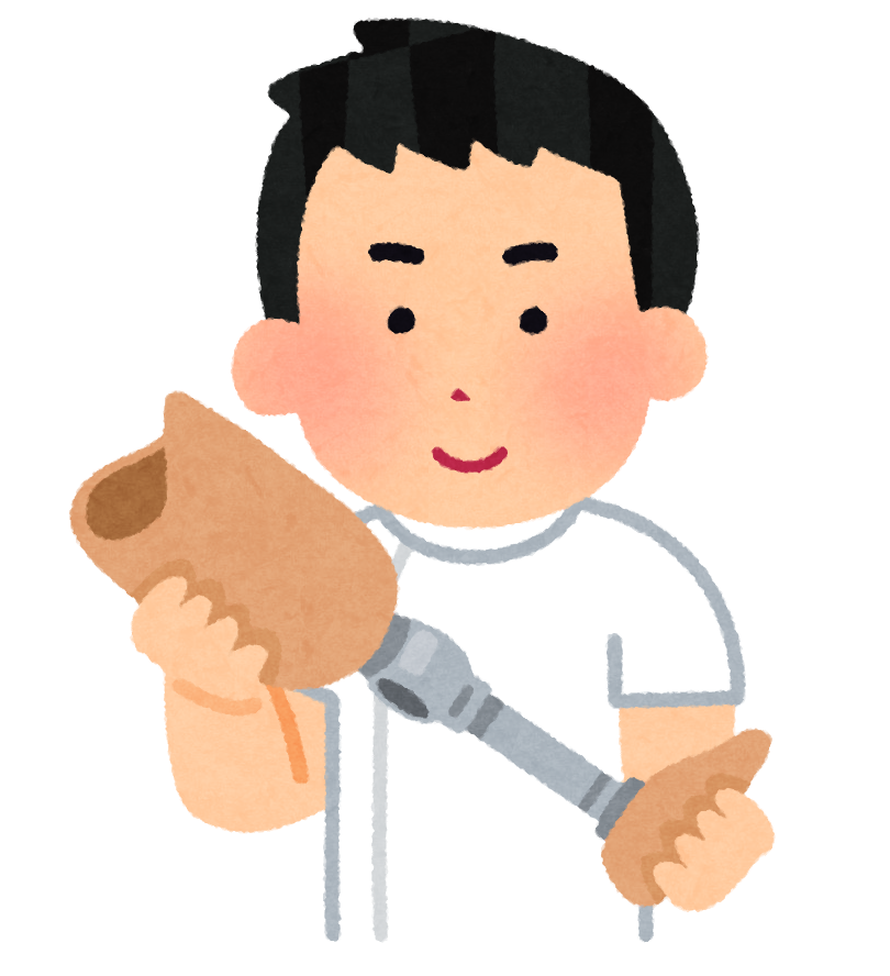 義肢装具士のイラスト 男性 かわいいフリー素材集 いらすとや