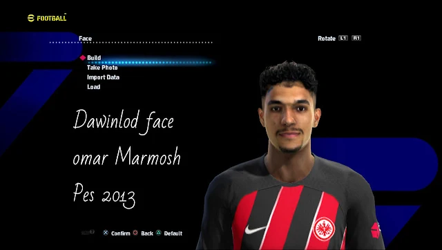 PES 2013 Faces Omar Marmoush 2023