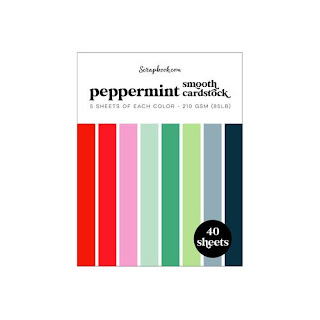Scrapbook.com Peppermint A2 Smooth Cardstock