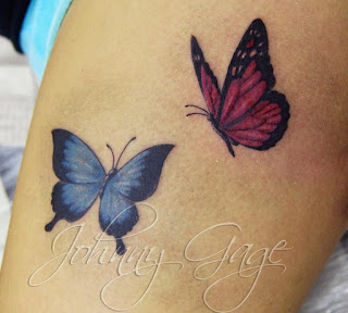 Idea for a Butterfly Tattoo for girls