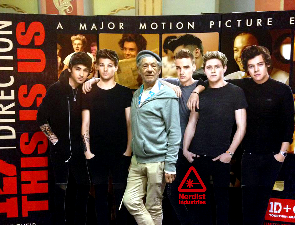 La Mejor Foto De Todos Los Tiempos: Ian McKellen Se Une A One Direction (FOTO)