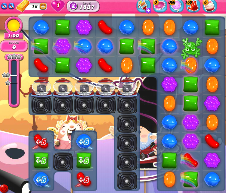 Candy Crush Saga 1837