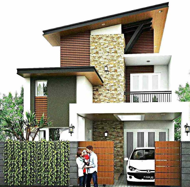 Top Terbaru Rumah Sederhana Minimalis 2 Lantai, Rumah Minimalis 2 Lantai