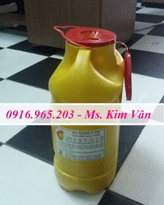 Cung cấp bình hủy kim tiêm y tế 6.8 lít tại quận 5