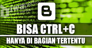 Mengizinkan Copy Teks Pada Bagian Tertentu Saja Meski Blog Sudah Dipasang Script Anti Copas