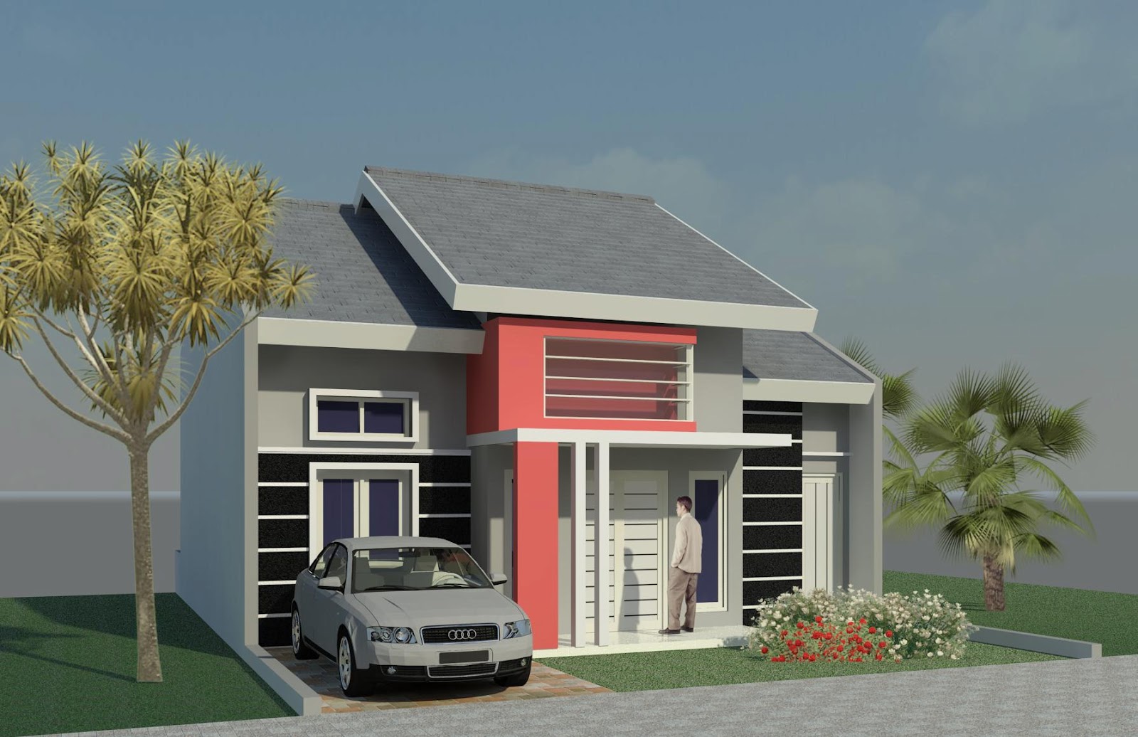 Desain Rumah Minimalis 1 Lantai Sederhana Desain Rumah