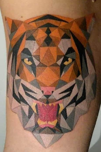 60 lindas tatuagens de animais em formas geométricas!