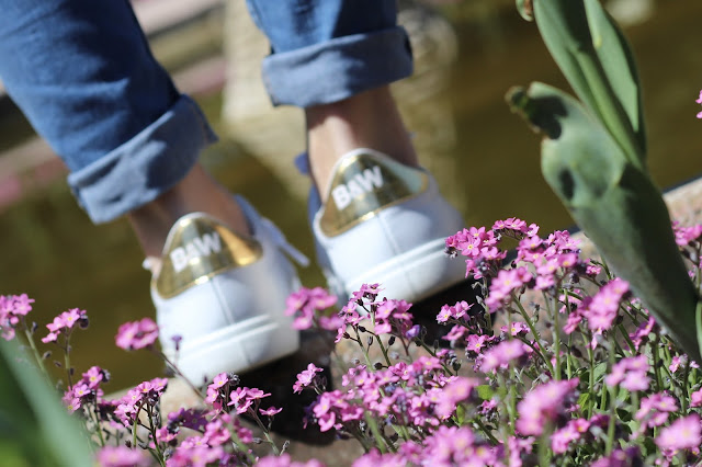 Break and walk shoes zapatillas blancas