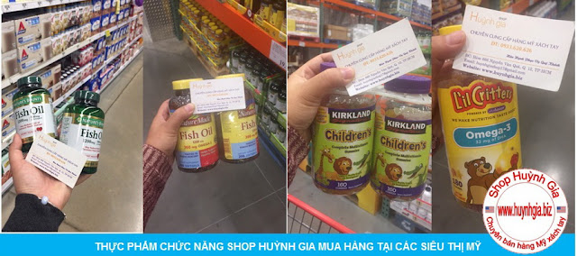 Những thực phẩm chức năng Mỹ shop huỳnh gia xách tay từ Mỹ www.huynhgia.biz