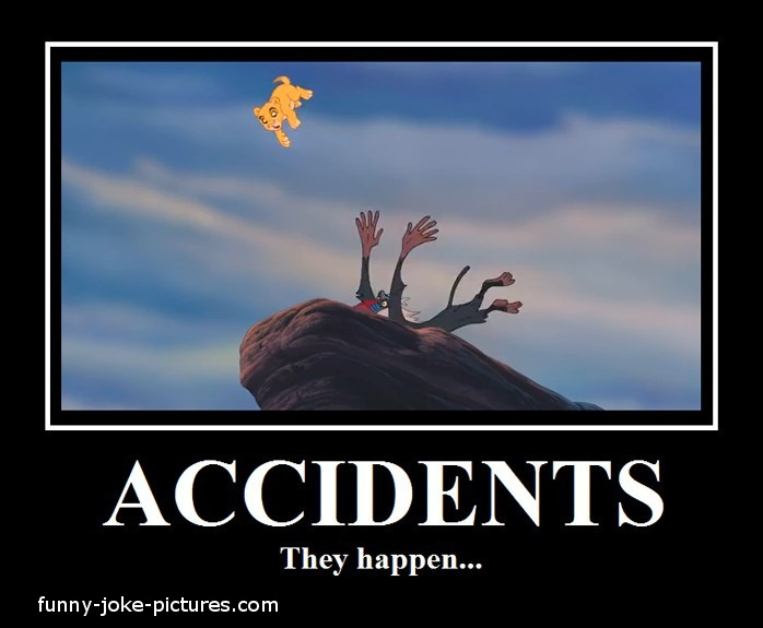 Lion King Accident Cartoon ~ Funny Joke Pictures