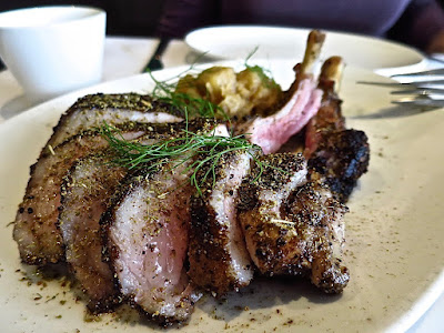 Angeleno, double cut iberico pork chops