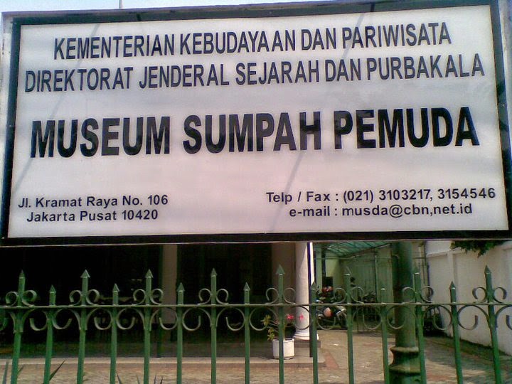 60 Museum Jakarta: Museum Sumpah Pemuda (Jakarta Pusat)