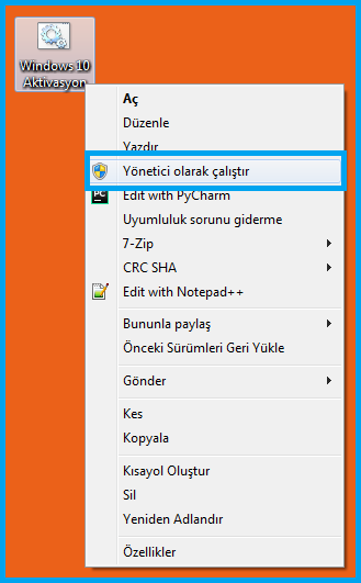 Windows 10 Etkinleştirme Yazısını Kaldırma