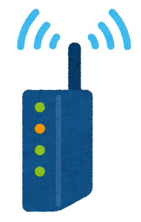 インターネット モデム ルータのマーク かわいいフリー素材集 いらすとや
