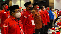 Mingrum Gumay Hadiri Rakerda III PDI Perjuangan Lampung 