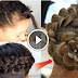 Learn - How To Create Flower Braid Hairstyle, See Tutorial