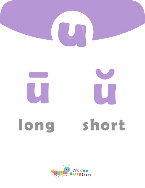 Long and Short Vowels Sounds for Kids - u -