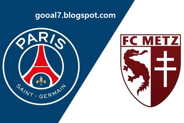 The date of the match between Metz and Paris Saint-Germain on April 24-2021, the French League
