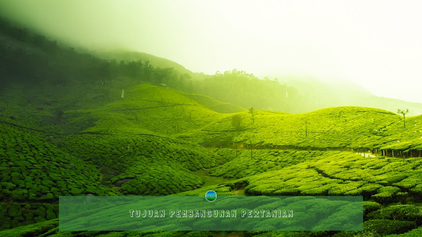 Tujuan Pembangunan Pertanian Tujuan Pembangunan Pertanian