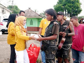 Forum Wartawan KP3B Adakan Kegiatan Baksos Bagikan Nasi Kotak dan Snack