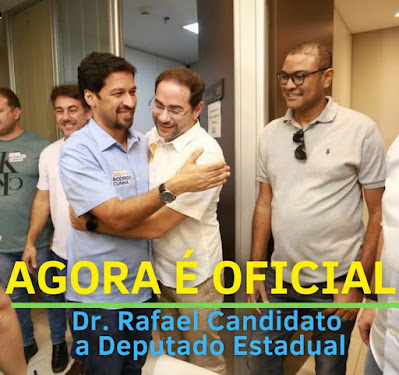 Agora é oficial! Dr. Rafael é candidato a Deputado Estadual pelo União Brasil em Alagoas