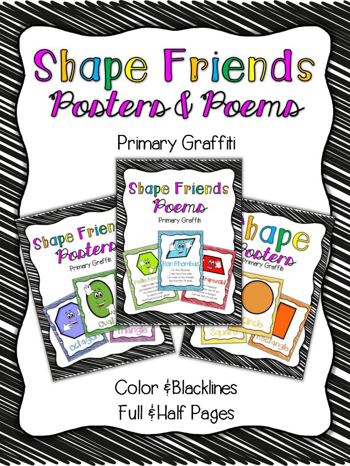 http://www.teacherspayteachers.com/Product/Shape-Friends-Posters-and-Poems-809159