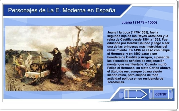"Personajes de la Edad Moderna en España" (Historia de Educación Primaria)