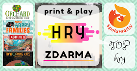 Zoznam print & play hier zdarma na blogu www.spoluhratky.eu