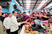 Tinjau Pasar Bululawang, Presiden Jokowi: Inflasi Terkendali, Pasokan Banyak