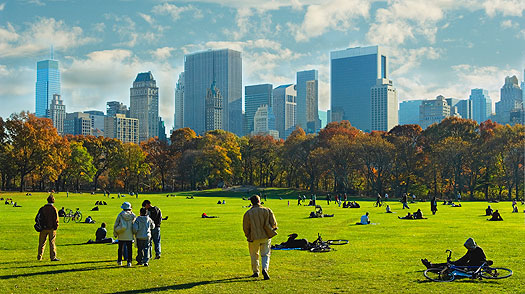Places to visit in New York; Central Park