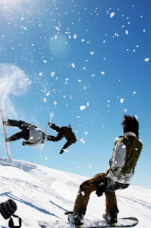 Snowboard iPhone Wallpaper