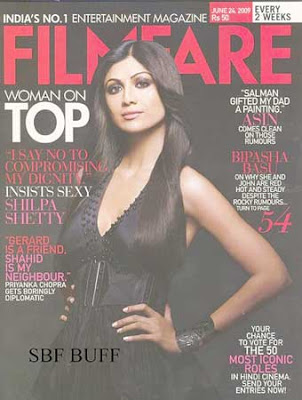 Shilpa Shetty Filmfare Magazine India June 2009 Pics