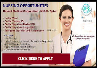 Staff Nurse Vacancies in HMC, Qatar