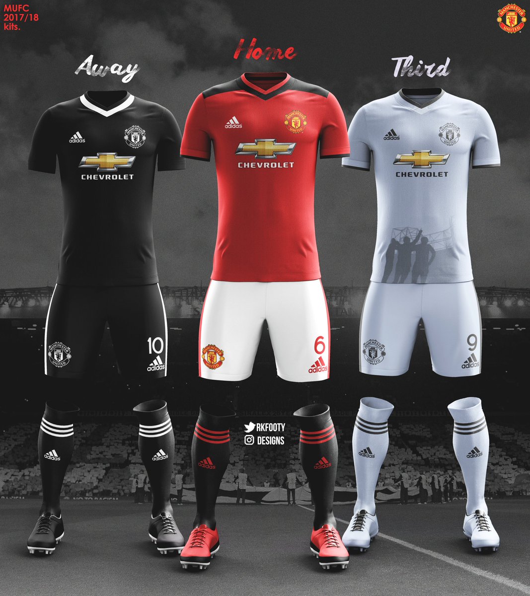 Manchester United Rilis Jersey Ketiga 2017 2018 Hasil Desain Fans