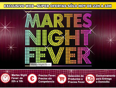 martes night fever en media markt