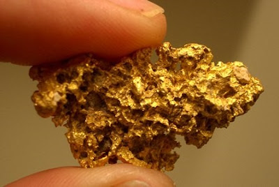 A gold nugget