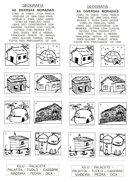 Geografia 2° ano ensino fundamental atividades