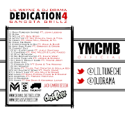Lil Wayne Dedication 4 Back Cover. Email ThisBlogThis!