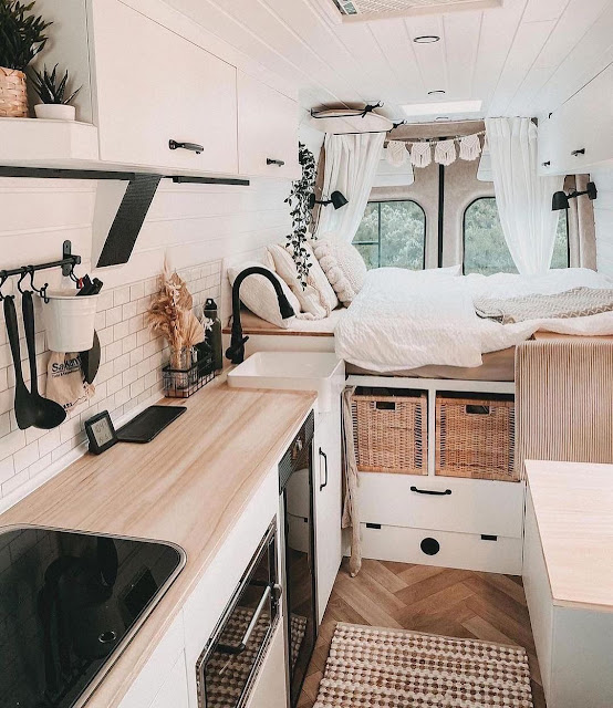 Incredible Van Conversions, vanlife, white van