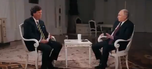 Video Intervista Esclusiva di Tucker Carlson a  Putin