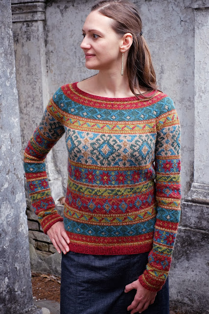 Anatolia by Marie Wallin from Rowan Magazine 54, knit by Dayana Knits